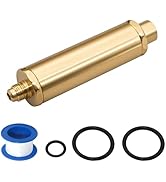 Alsoyixia 535C Refrigerant Vapor Charging Low Side Charger for R-410A Gauge, 1/4” Male/Female Fit...