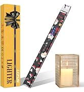 Christmas Candle Lighter Gifts for Women, Electric USB Rechargeable Plasma Arc Lighter with Safet...