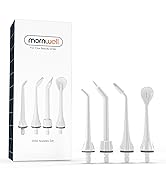 Mornwell Water Flosser Replacement Nozzles for Mornwell D50/D52/F32/F29 Water Flosser