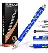 Fathers Day Dad Gifts from Daughter Son, 9 in 1 Multi Tool Pen, Cool Tool Gifts for boyfriend Hus...