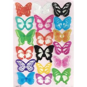 butterfly sticker-D