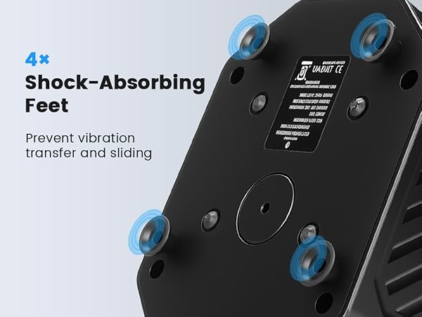 fishkeeper Powerfu Quiet Aquarium Air Pump Adjustable Dual-Outlet Fish Tank Air Pump