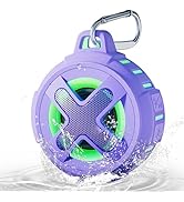 XLeader X8(2 Gen) Upgraded, Bluetooth Shower Speaker, Certified IP67 Waterproof, Small Wireless, ...