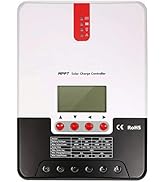 SOGTICPS 40A MPPT Solar Charge Controller 12V 550W 24V 1100W Solar Panel for Battery Charging Reg...