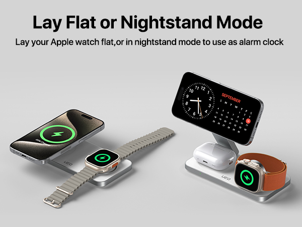 Foldable 3 in 1 Magnetic wireless charger