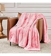 Homemate Heated Blanket Electric Throw - 50"x60" Heating Blanket Throw 1/2/4/6/8 Hours Auto-Off 1...
