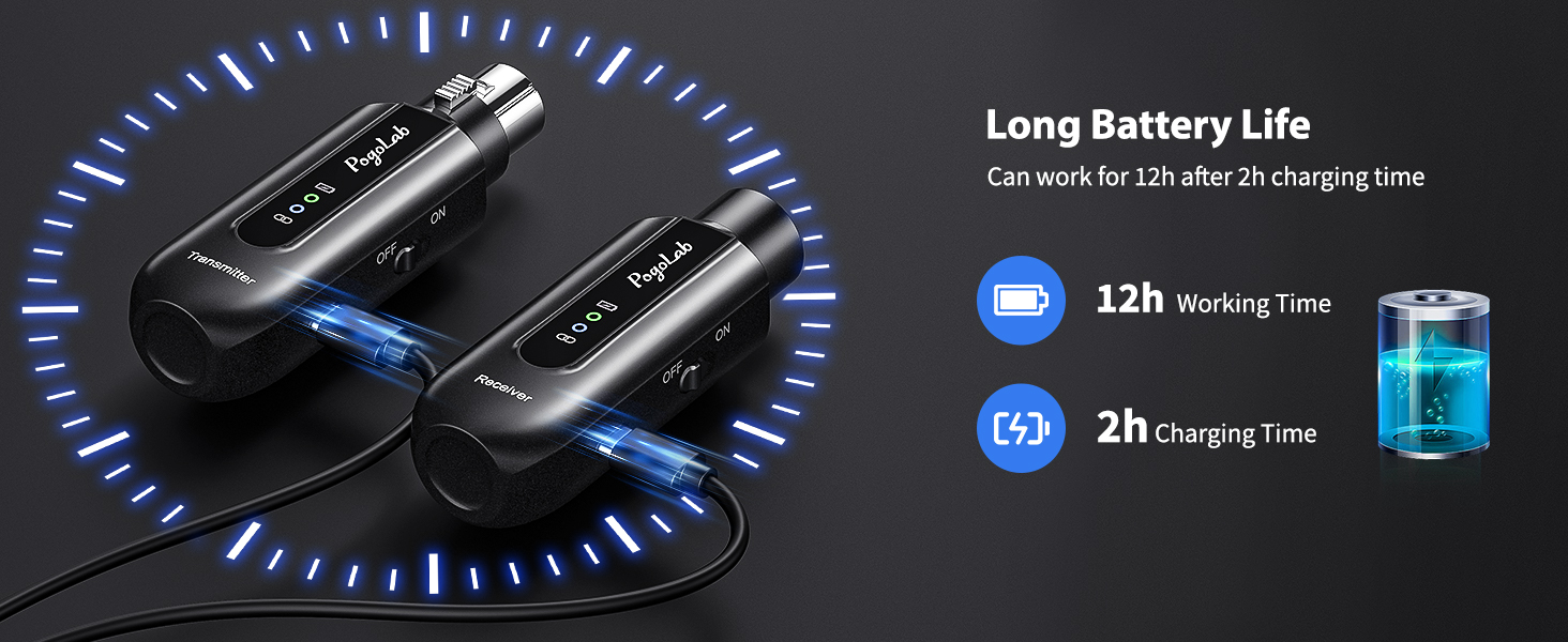 Wireless Microphone Transmitter Receiver