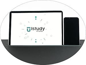 Media Slot for tablet and Phone on lapdesk desktop