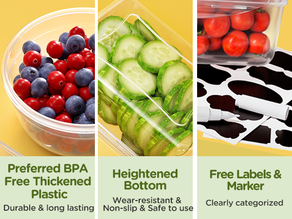 large food storage containers