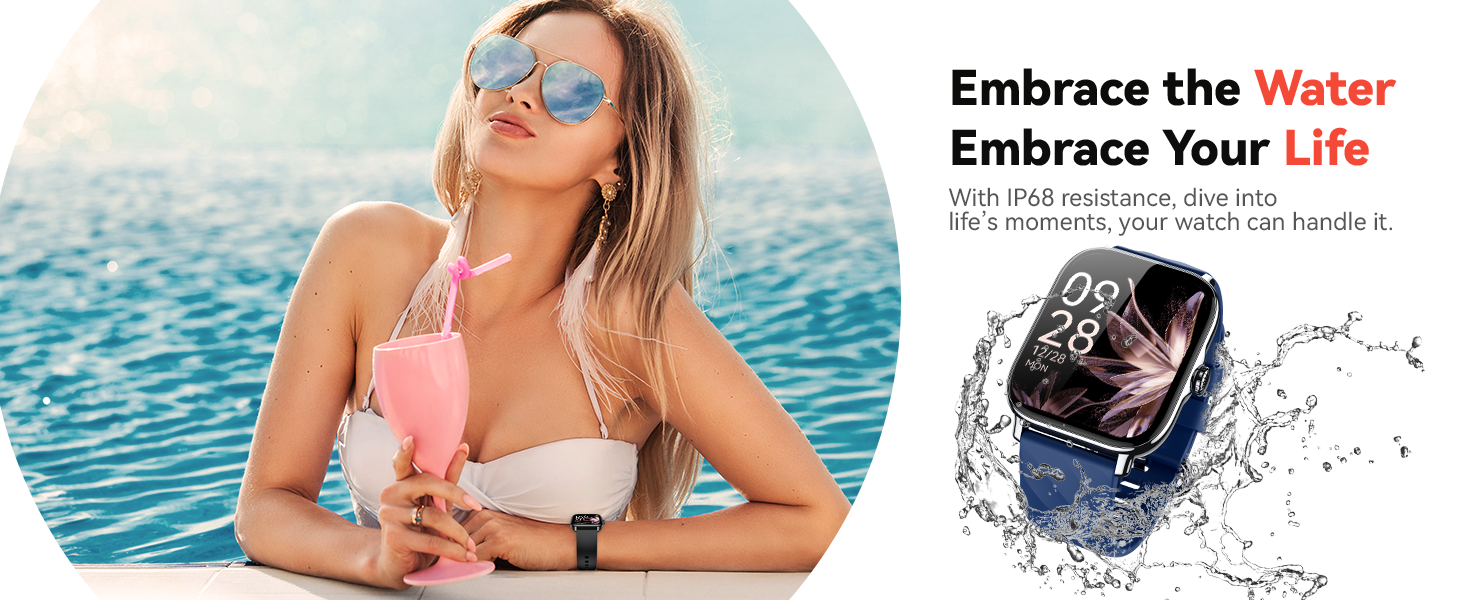 IP68 waterproof, you can use in daily life with no hassle