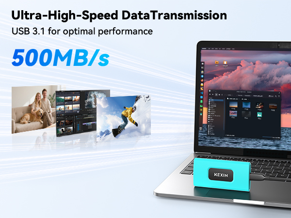 256GB External Hard Drive