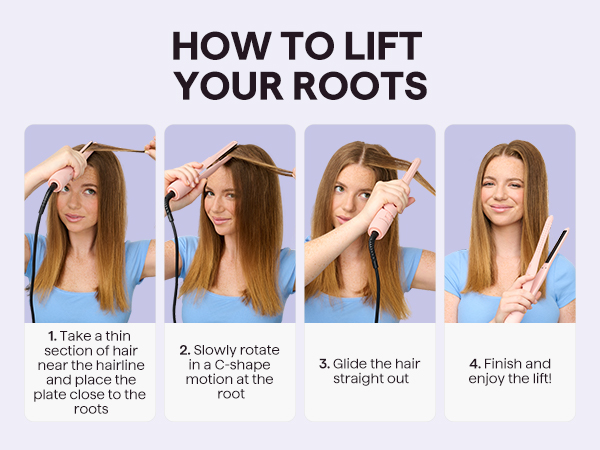 HOW TO lift hair roots