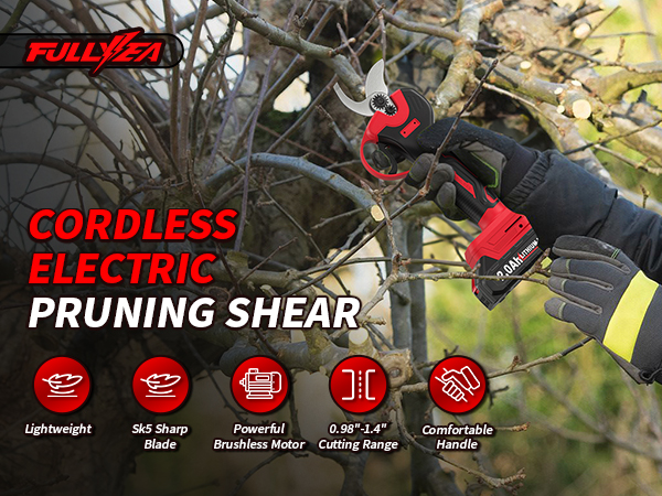 cordless pruning shears