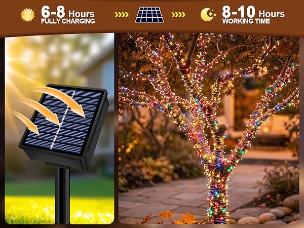 solar string lights