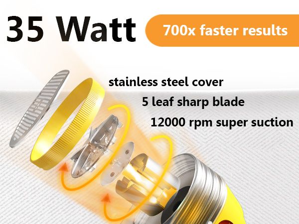 35 watt power super suctin quick results