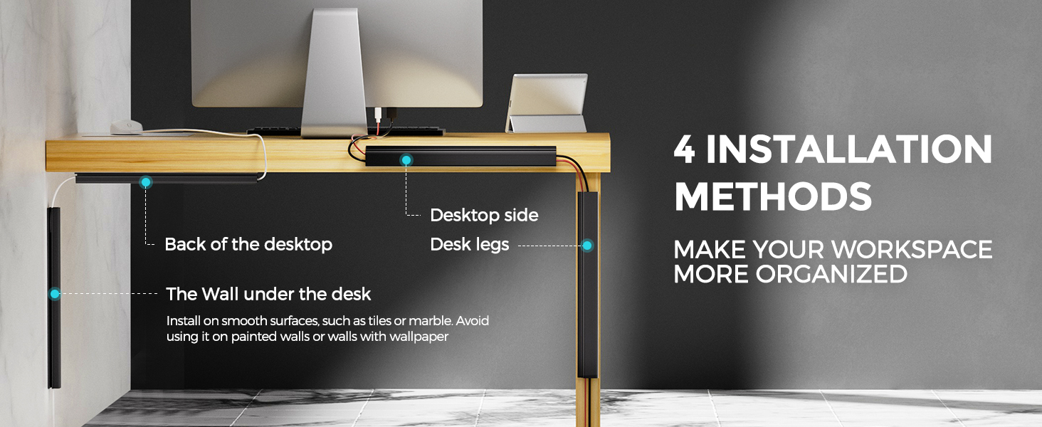 cord organizer for desk, desk cable management, cable organizer, wire organizers for cords