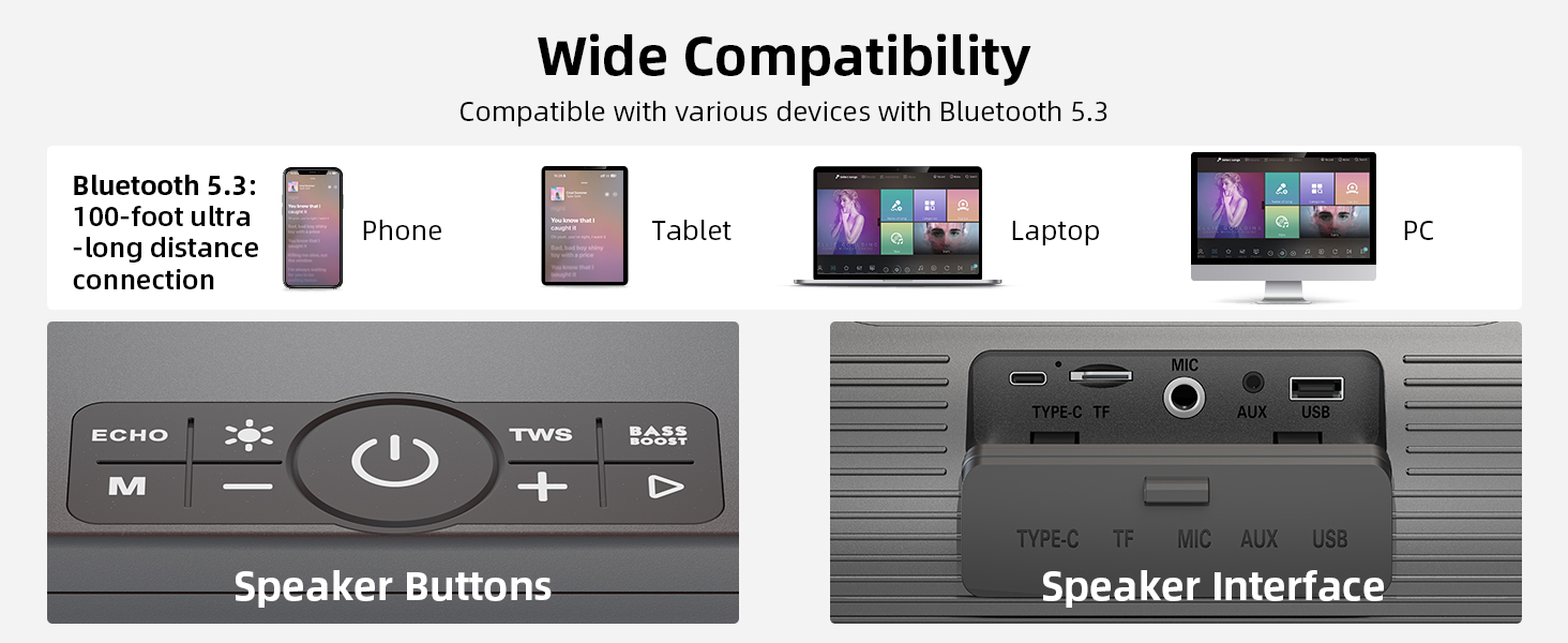 portable speaker