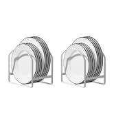 dinnerware dish plate holder rack organizer storage drying rack shelf dividers display stand cabinet