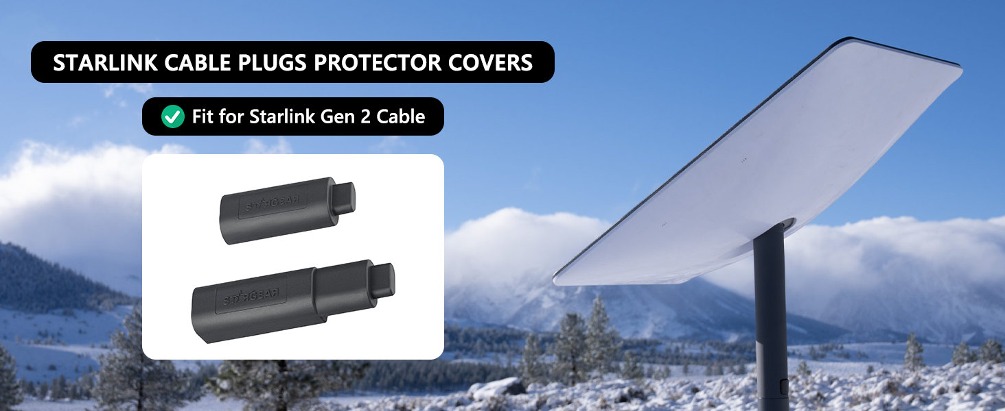 starlink gen 2 cable end cap