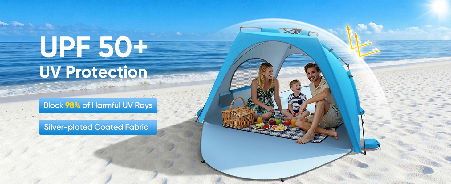 beach tent sun shelter