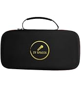 EV SPACES Universal Wireless Microphone Storage Case, Hard Shell Carrying Bag for Dual Handheld U...