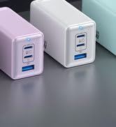 150W USB C Charger Block,GaN III Compact Foldable Wall Charger 3 Port Fast Charging Station