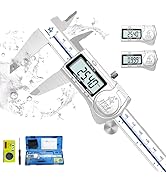 ACEMETER Digital Caliper, 6 Inch Caliper Measuring Tool,IP54 Waterproof Protection Design,Large L...