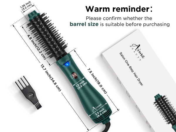 1.26 Inch Round Brush Blow Dryer