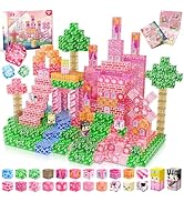Magnetic Blocks - 100PCS Magnetic Building Block Cubes, Magnet Blocks Transparent Castle Princess...