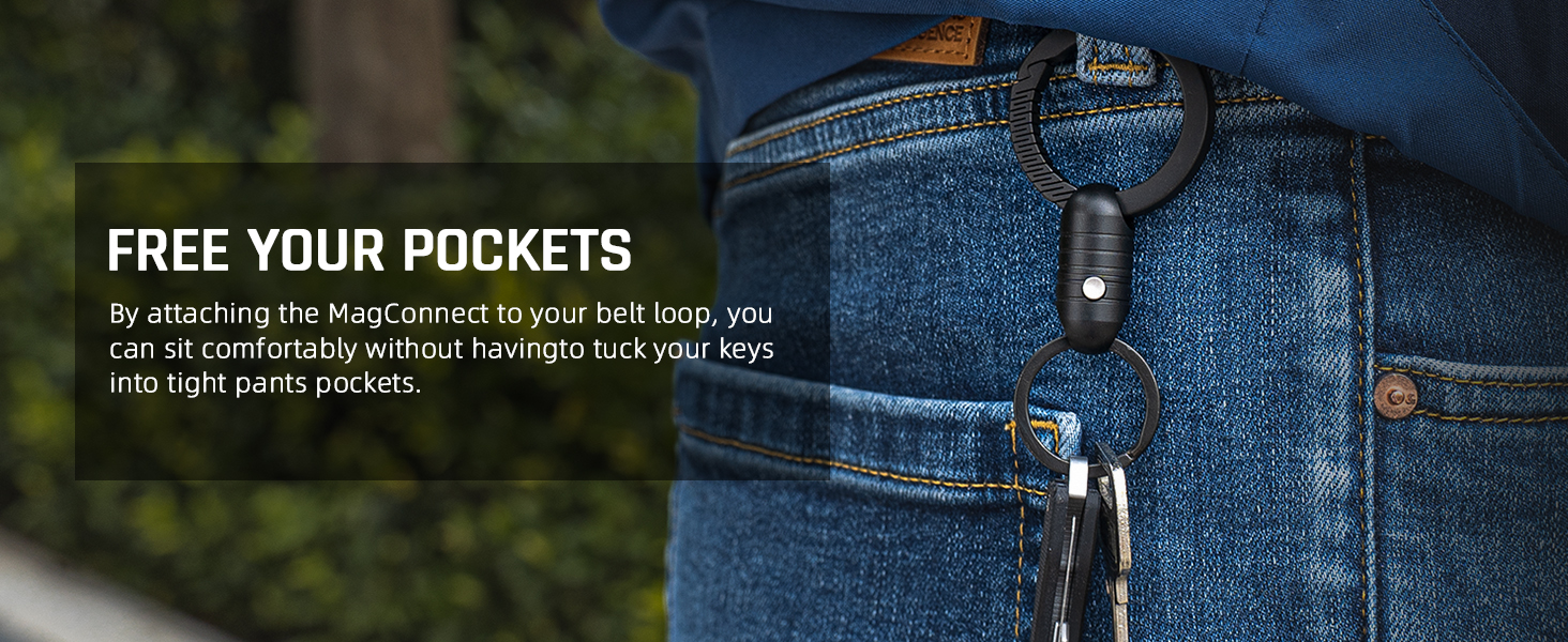 magnetic key holder quick release keychain keyring swivel key ring edc car keychain men keychains