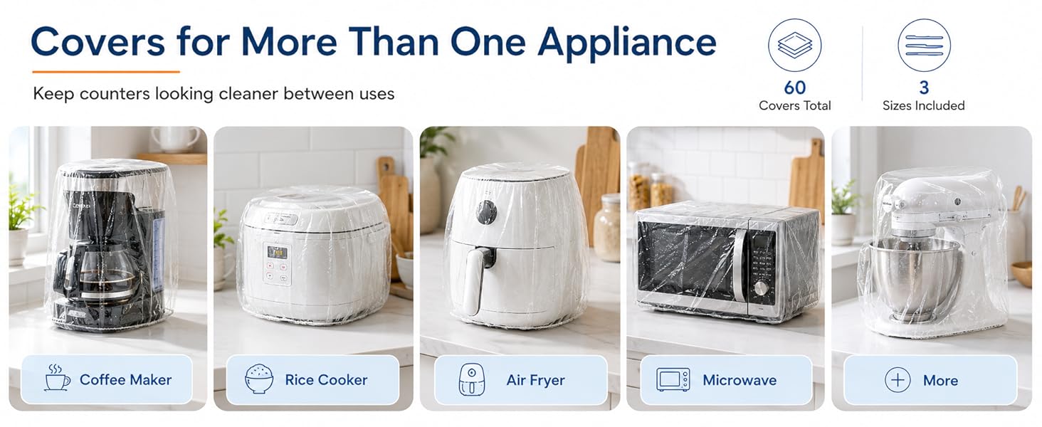 Disposable Kitchen Appliance Covers