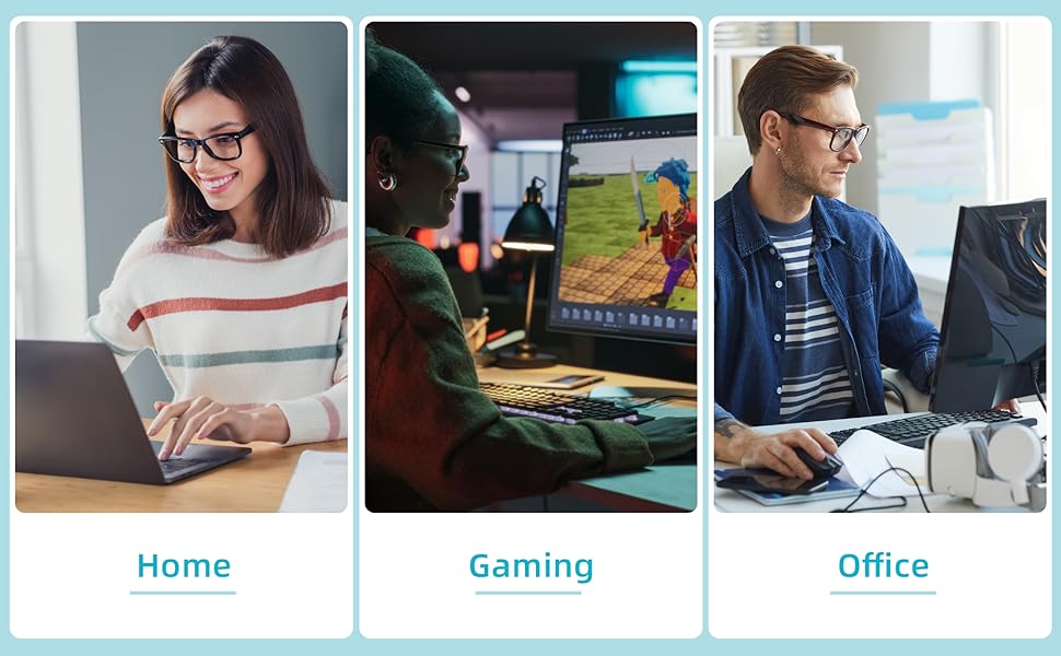 Ergonomic Mouse Pad with Wrist Support 4