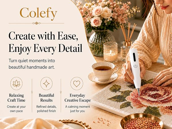 Create with Ease,Enjoy Every Detail