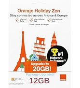 20GB 30 Day Orange Europe SIM Card, 30 Minutes Calls+200 Texts to Worldwide. Fresh Stock, Upgrade...