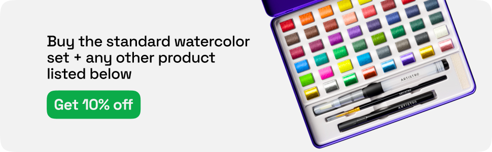 watercolor paint set promo code coupon