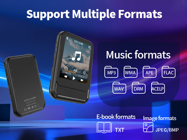 Support Multiple Formats