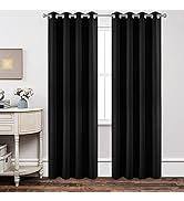 Joydeco 84 Inch Blackout Curtains for Bedroom - Thermal Insulated Room Darkening Light Blocking C...