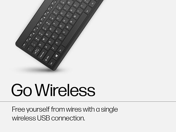 HP 230 Wireless Mouse and Keyboard Combo - Hero 2 - Mobile