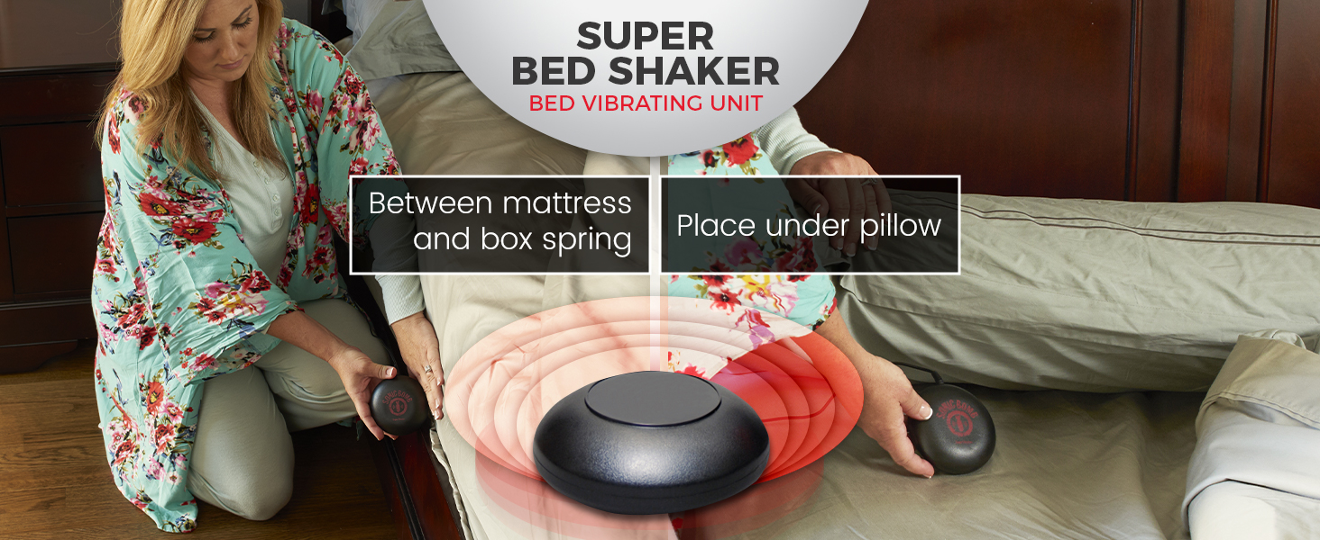 bedside clocks for seniors, extra loud alarm clock for heavy sleepers, vibrating bed alarm clock