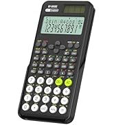 Scientific Calculator School Supplies, ROATEE 991MS 401 Functions 2-Line Display Desktop Calculat...
