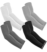 APEXUP Cooling Arm Sleeves for Men Women, UV Sun Protection UPF 50, Volleyball Arm Sleeves Compre...