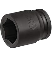 Jetech 3/4 Inch Drive 1-1/4 Inch Standard Impact Socket, Made with Chrome Molybdenum Alloy Steel,...