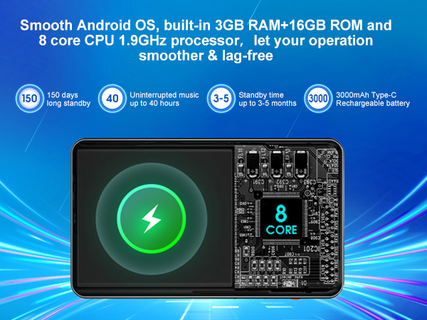 Multi-functional mp3 player with wifi