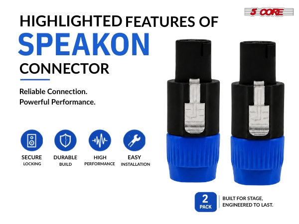 SPKN BLU 2PCS