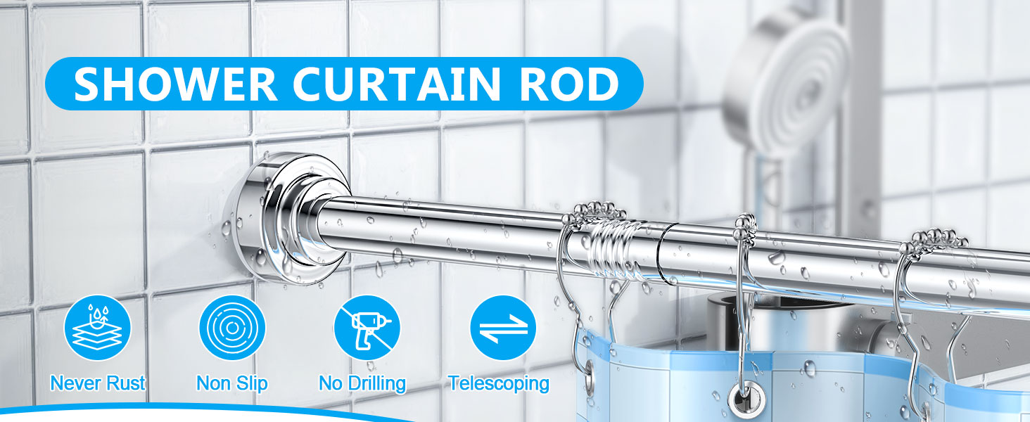 shower curtain rod
