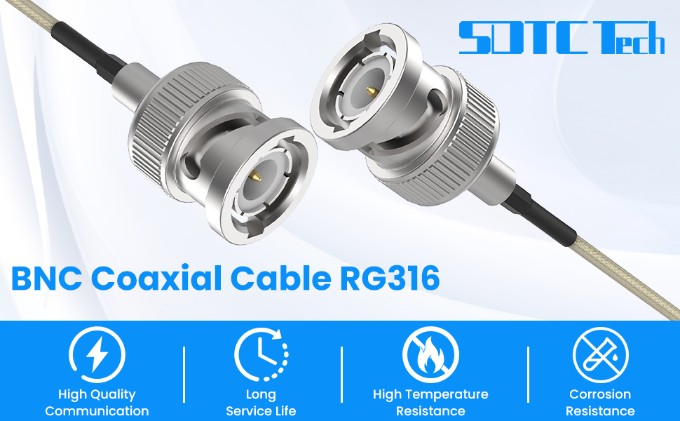 BNC Male to Male Coaxial Cable