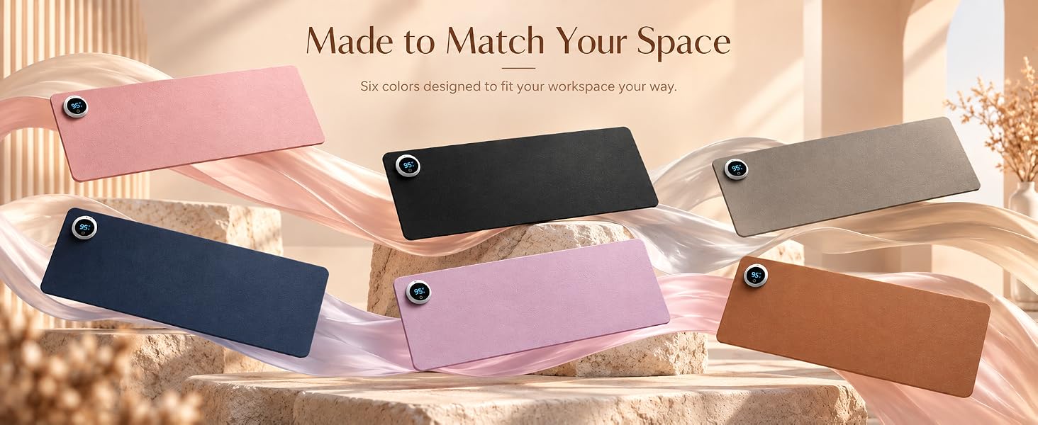 heated desk pad for office