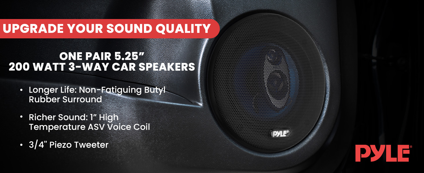 3-way Car Sound Speaker