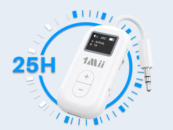 long playtime bluetooth adapter for airplane
