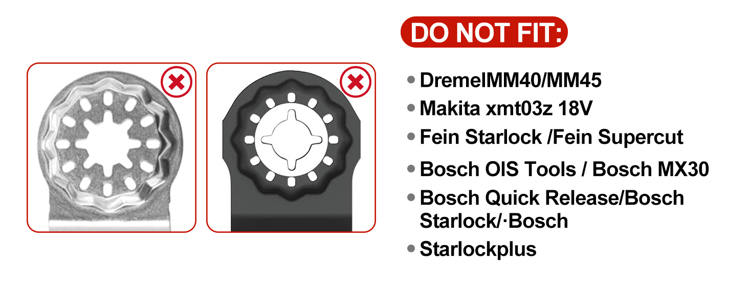 multi tool blades for wood